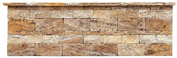 wall stone gold